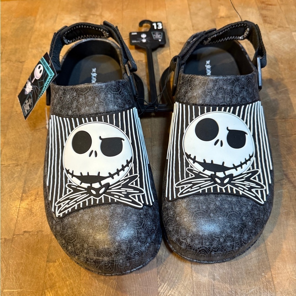 Disney Jack Skellington nightmare before Christmas clogs sandals men’s  13 47